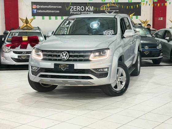 VOLKSWAGEN AMAROK 2.0 HIGHLINE 4X4 CD 16V TURBO INTERCOOLER DIESEL 4P AUTOMÁTICO VOLKSWAGEN AMAROK 2.0 HIGHLINE 4X4 CD 16V TURBO INTERCOOLER DIESEL 4P AUTOMÁTICO